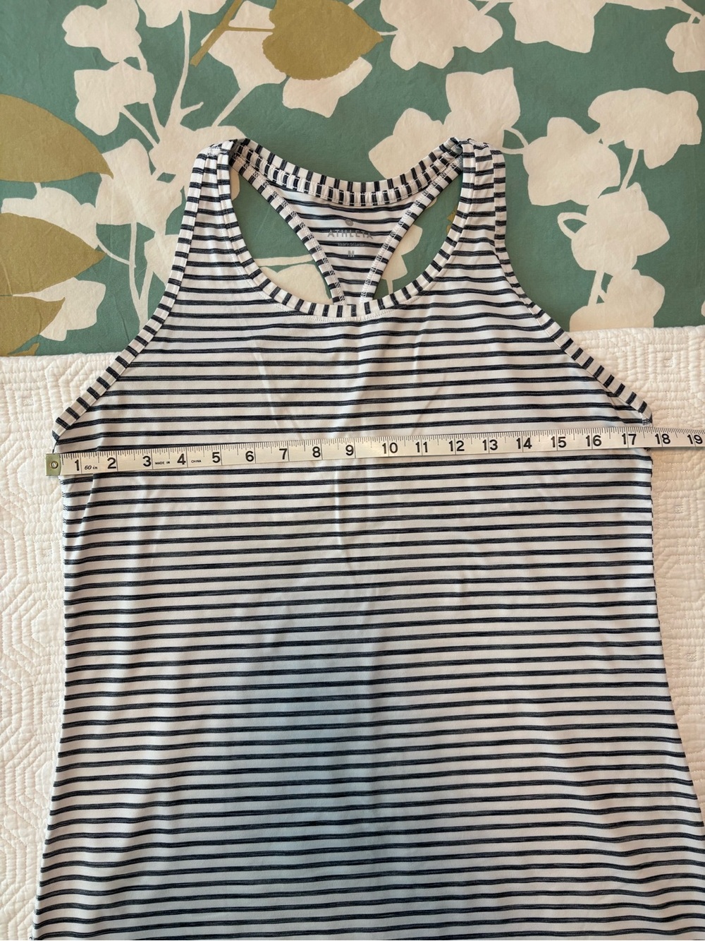 Athleta (Set of 2) Chi High-Neck Stripe Tanks - Picture 8 of 9